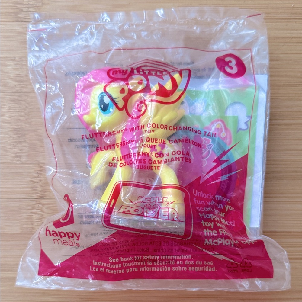 2016 McDonald’s Happy Meal Toy Fluttershy My Little Pony MLP